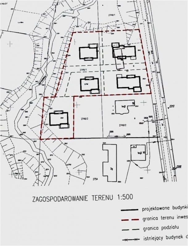 Działka budowlana, ul. Studzianki 66   btc - 1