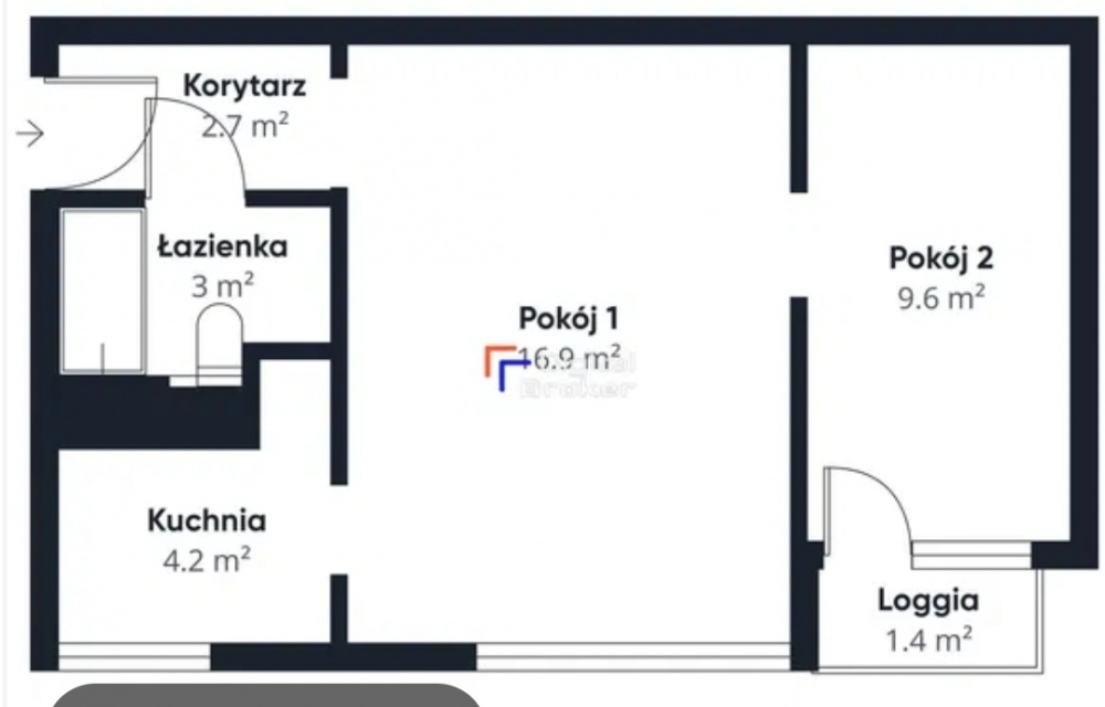 2 pokoje wynajem - idealne dla małżeństwa z 2 dzieci - 0