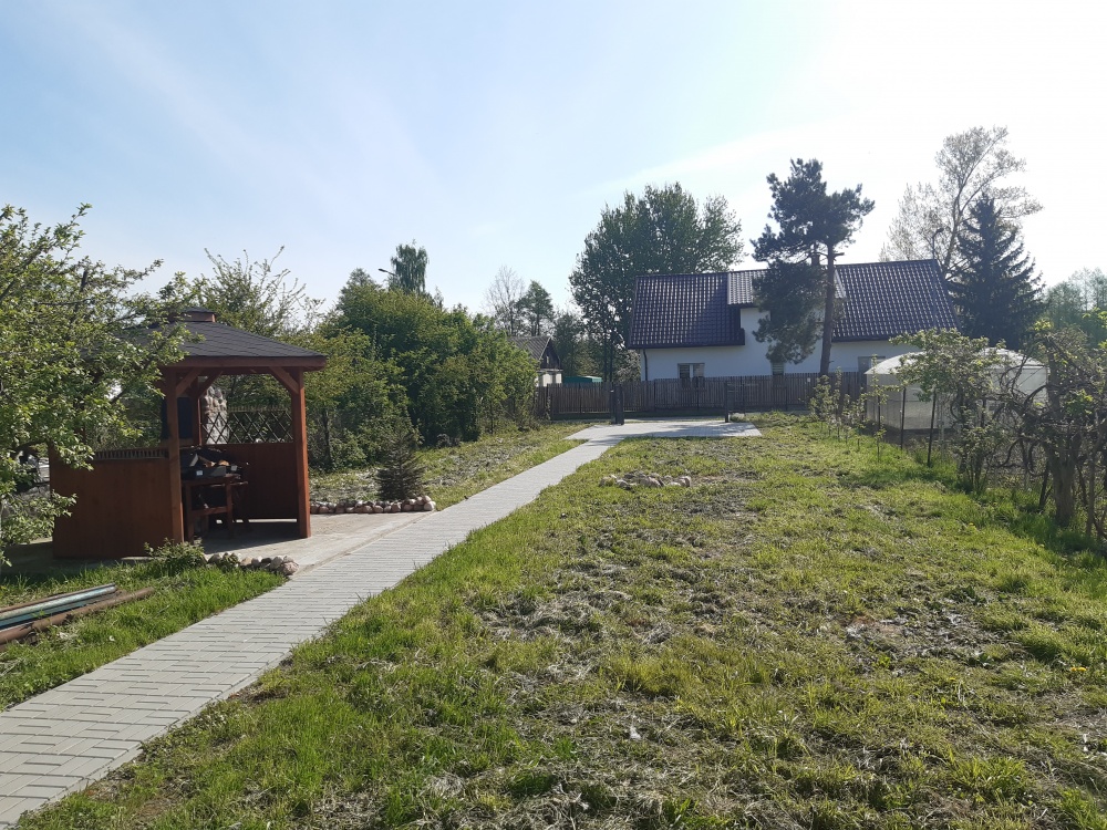 Dom wolnostojący dojazd do działki z dwóch stron Abramowicka - 2
