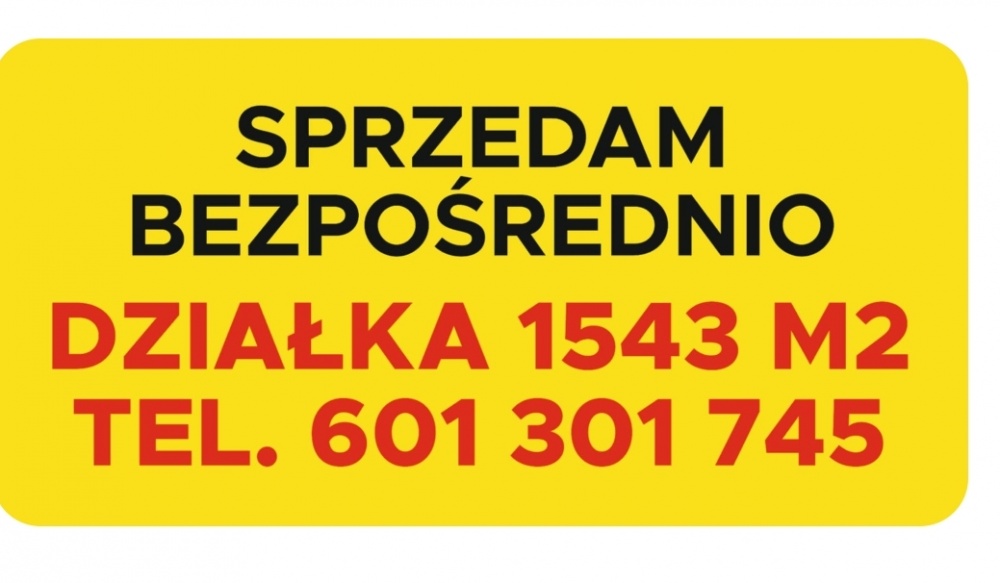 Sprzedam Działkę - 0