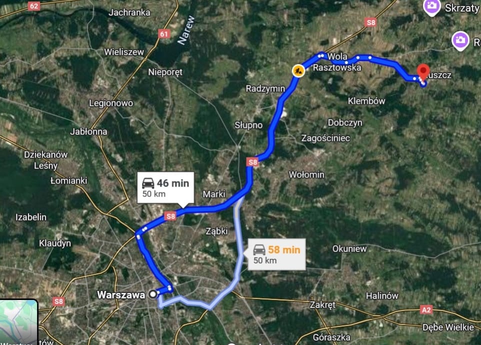 Siedlisko nad rzeką 50 km od Warszawy  - 0