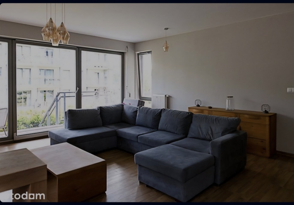 CENTRUM Ogrody Hallera 70m 3pokoje ogród taras garaż komórka  - 40