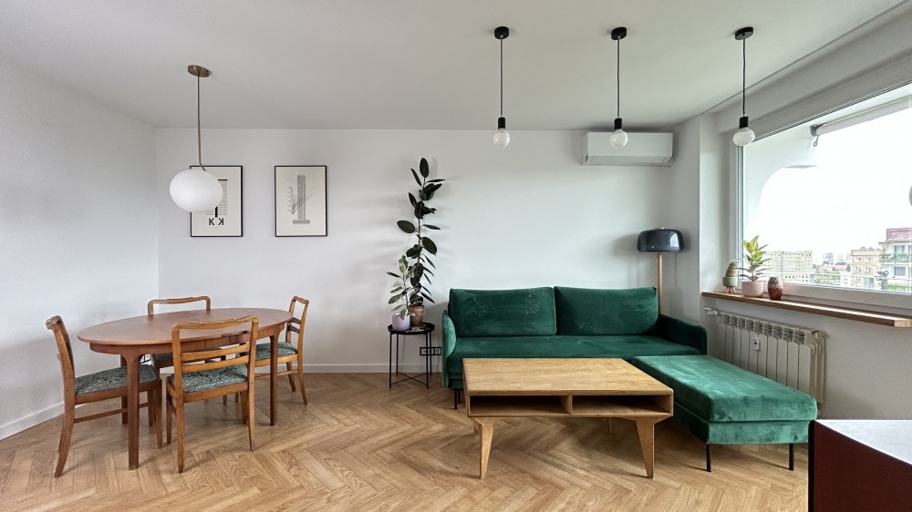 Gotowe 61m² mieszkanie, 3 pokoje, klimatyzacja, duży balkon, blisko centrum - 0