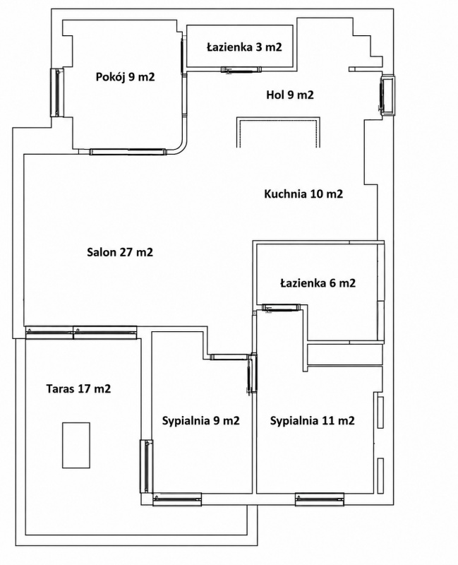 Bezpośrednio | Ewen Shiraz | 84 m² | 4 pokoje | duży taras | garaż | metro Bemowo - 13