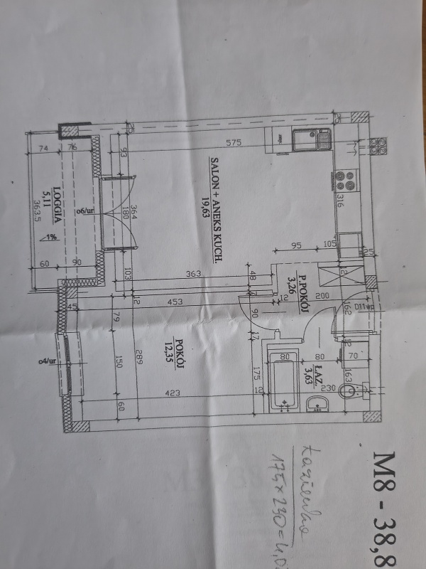 2-pokojowe mieszkanie z balkonem, miejscem w garażu i dodatkowym pomieszczeniem na korytarzu – Pułtusk, Apartamenty Mickiewicza - 28