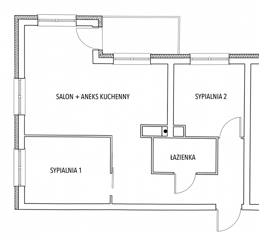 NOWE BUDOWNICTWO! JASNE MIESZKANIE Z BALKONEM - 52,07 m². MIEJSCE POSTOJOWE + KOMÓRKA LOKAROTSKA W CENIE - 0