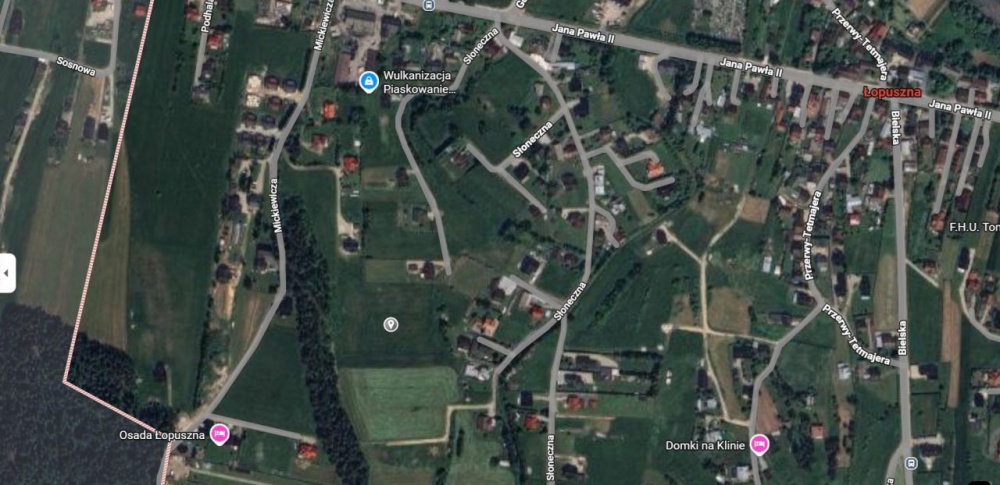 DZIAŁKA BUDOWLANA W ŁOPUSZNEJ Z WIDOKIEM NA TATRY - 1