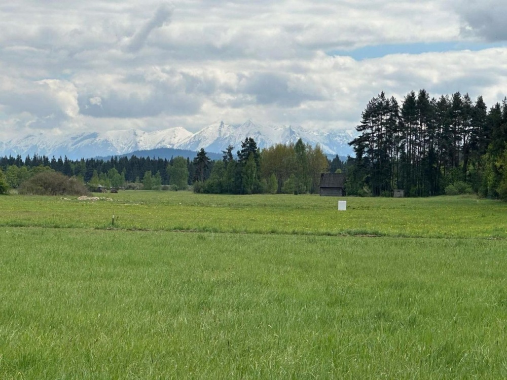 DZIAŁKA BUDOWLANA W ŁOPUSZNEJ Z WIDOKIEM NA TATRY - 0