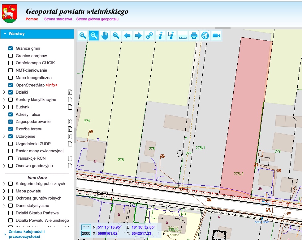 Działka budowlana 20 arów, UZBROJONA – Staw, gm. Czarnożyły (blisko Wielunia) - 1