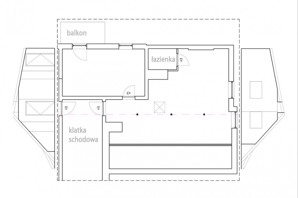 Mieszkanie na poddaszu, możliwe 4 pokoje, 64m2, Czuby - 10