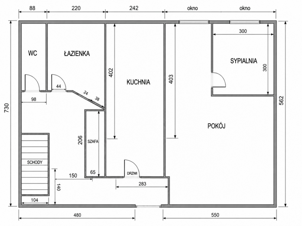 mieszkanie do wynajecia na terenie ogrodzonym z tarasem 30 km od morza - 2