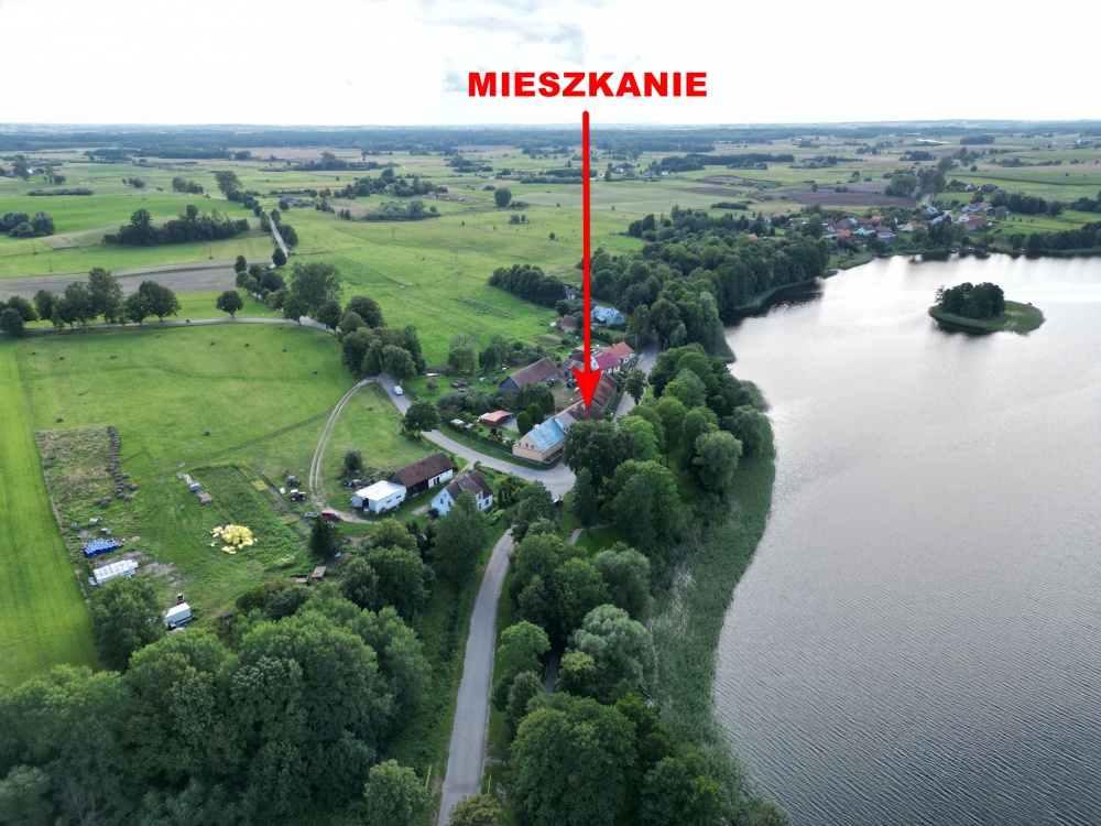 Super Okazja! Mazury, mieszkanie nad brzegiem jeziora. - 1