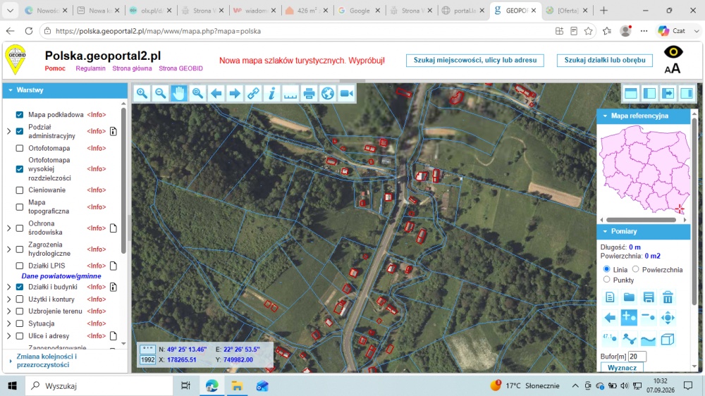 Działka BUDOWLANA i dom, 31 ary Bieszczady, Bóbrka, k. SOLINA - 11