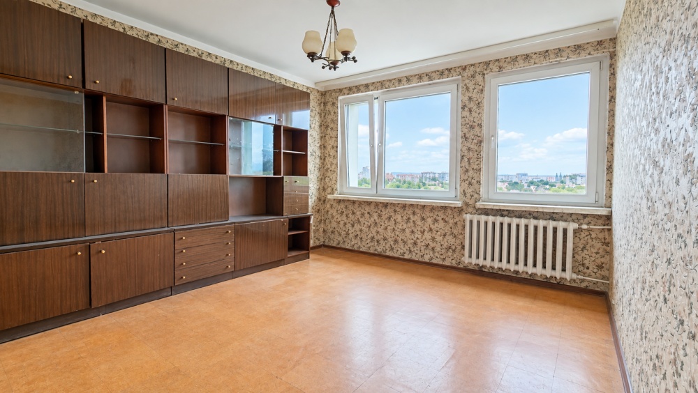 Mieszkanie 37,7m2 ,2 pokoje ,balkon ,parking ,5 piętro - 0