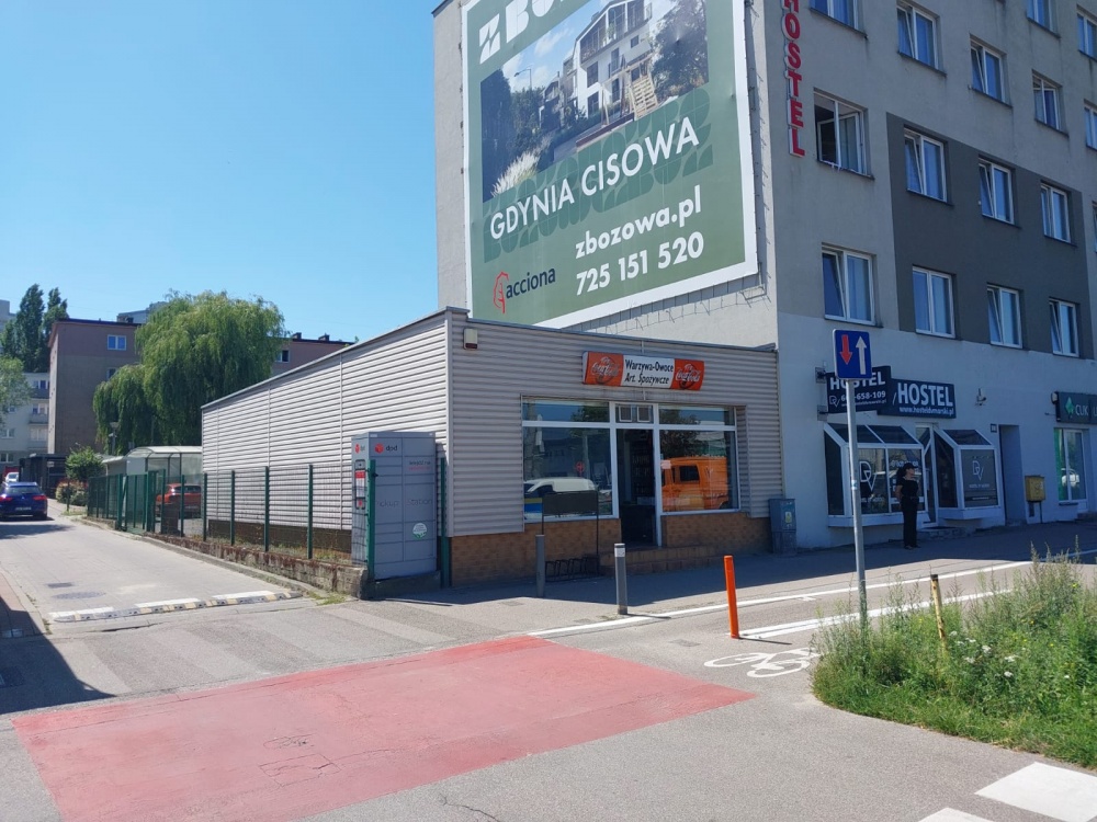 Lokal użytkowy Gdynia ul. Morska | sala sprzedaży + magazyn + piwnica + ogrodzony plac - 0