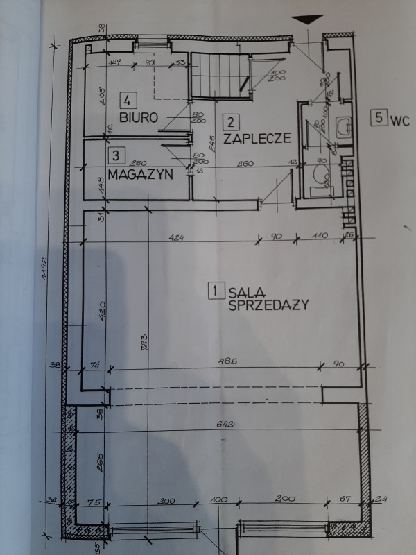 Lokal użytkowy Gdynia ul. Morska | sala sprzedaży + magazyn + piwnica + ogrodzony plac - 2