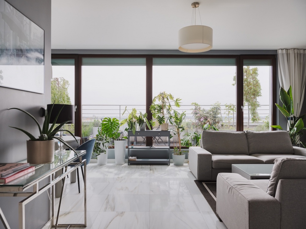 Penthouse w chmurach, dwa tarasy, dwa miejsca postojowe, komórka i boks rowerowy - 0