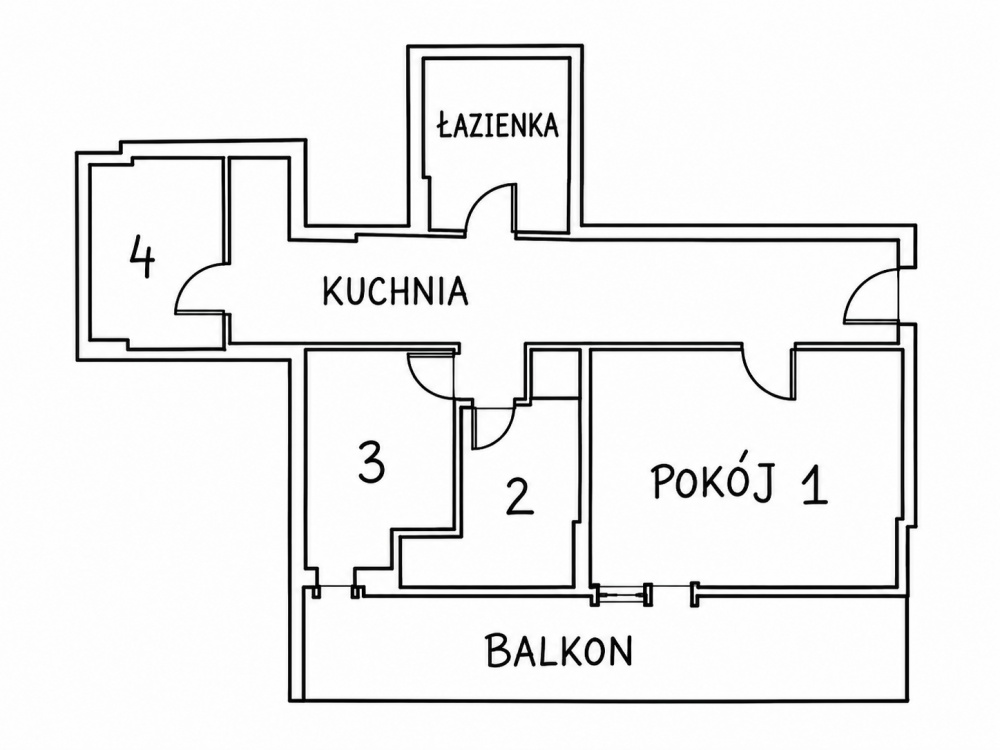 4-pokojowe mieszkanie inwestycyjne w Katowicach – Zawodzie, ul. 1 Maja 110 - 8