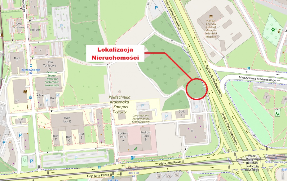 Kraków, Czyżyny ul. Stella-Sawickiego - sprzedaż nieruchomości - 1